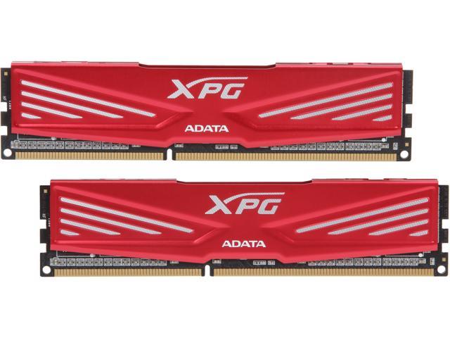 XPG V1.0 8GB (2 x 4GB) DDR3 1866 (PC3 14900) Desktop Memory Model AX3U1866W4G10-DR