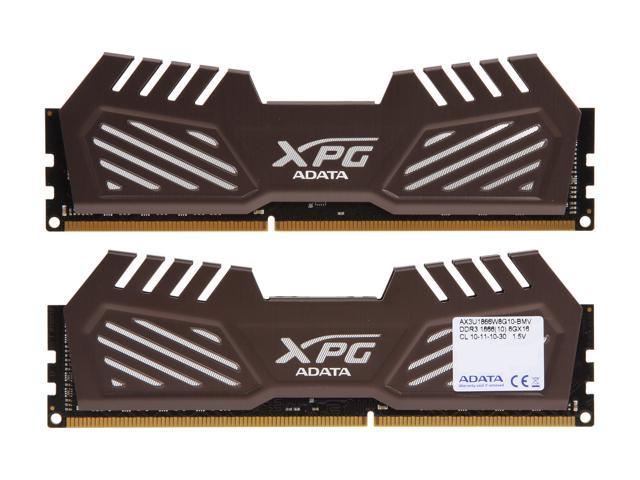 XPG V2 16GB (2 x 8GB) DDR3 1866 (PC3 14900) Desktop Memory