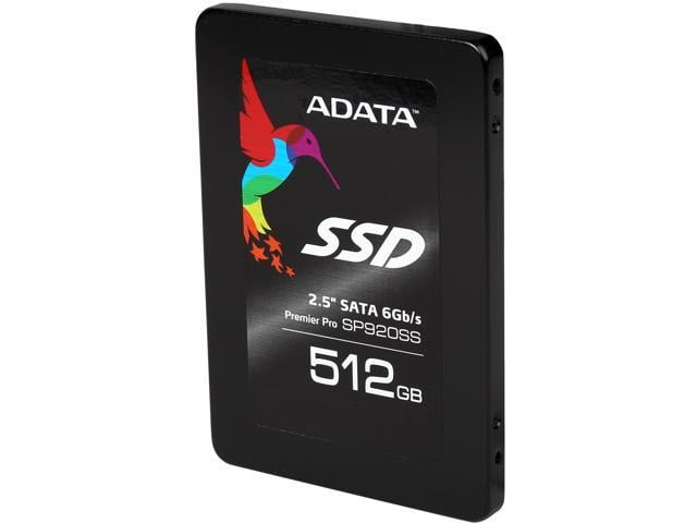 ADATA Premier Pro SP920 2.5" 512GB SATA III MLC Internal Solid State Drive (SSD) ASP920SS3-512GM-C