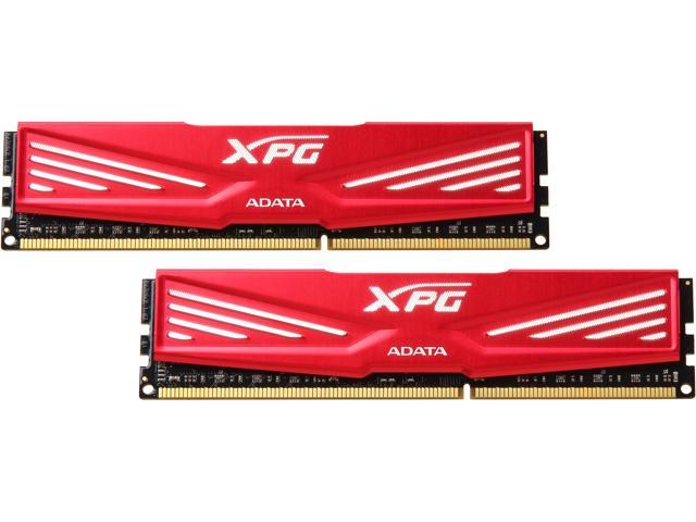 XPG V1.0 16GB (2 x 8GB) DDR3 1600 (PC3 12800) Desktop Memory Model AX3U1600W8G9-DR