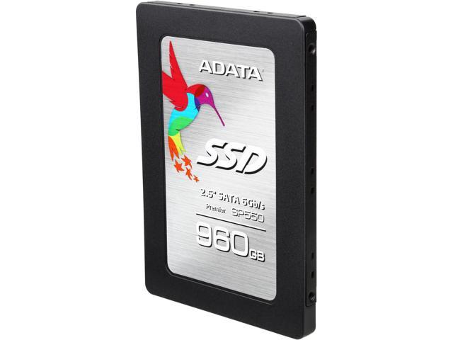 ADATA Premier SP550 2.5" 960GB SATA III TLC Internal Solid State Drive (SSD) ASP550SS3-960GM-C