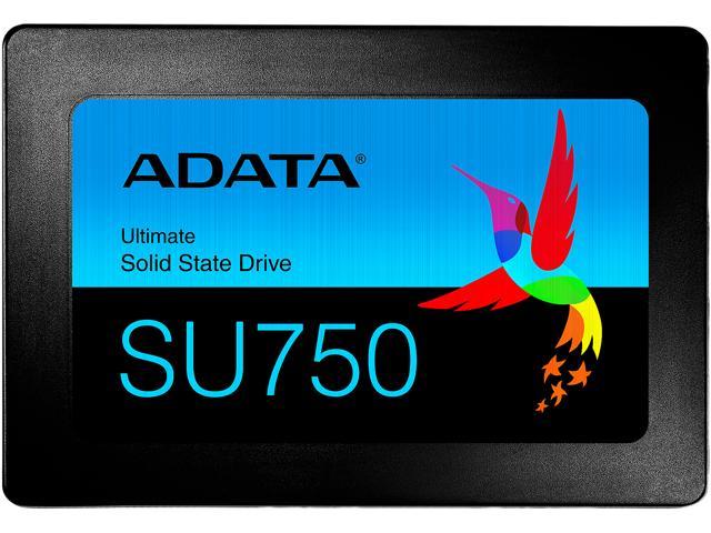ADATA Ultimate SU750 2.5" 1TB SATA III 3D TLC Internal Solid State Drive (SSD) ASU750SS-1TT-C