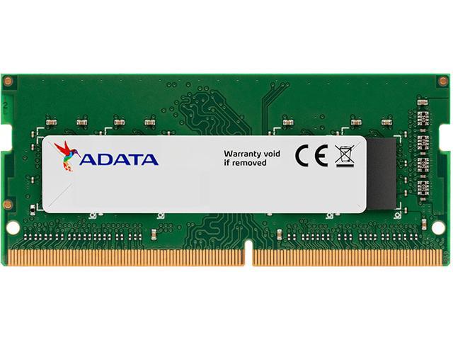 ADATA 8GB 260-Pin DDR4 SO-DIMM DDR4 3200 (PC4 25600) Laptop Memory Model  AD4S32008G22-SGN