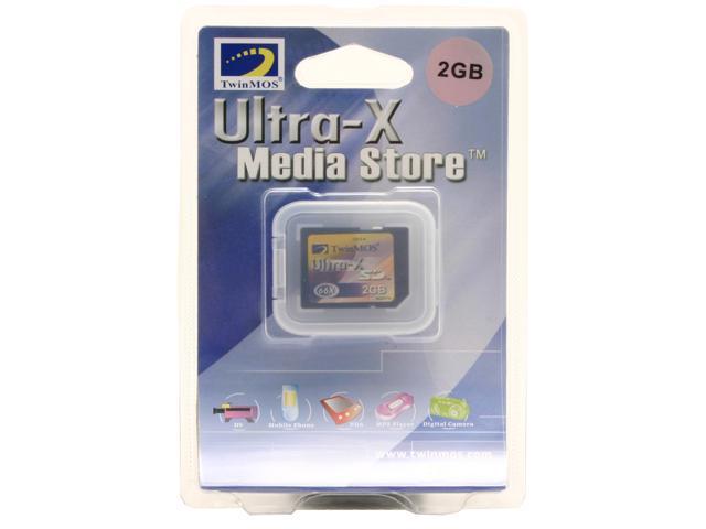 TwinMOS Ultra-X 2GB Secure Digital (SD) Flash Media Model FSD2GBU