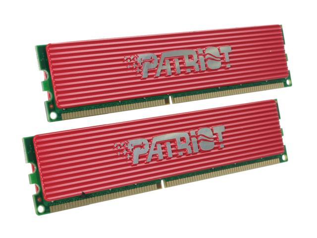 Patriot 2GB (2 x 1GB) DDR 400 (PC 3200) Dual Channel Kit Desktop Memory Model PDC2G3200LLK