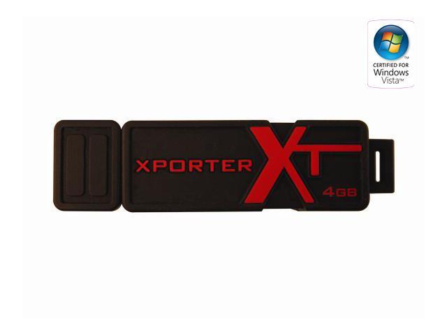 Patriot Xporter XT Boost 4GB Flash Drive (USB2.0 Portable) Model PEF4GUSB