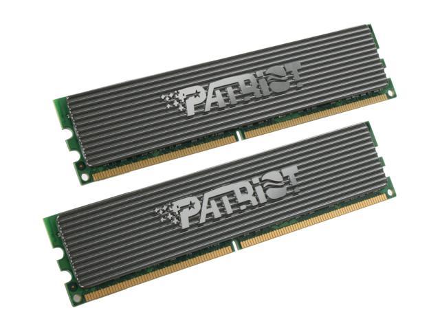 Patriot Extreme Performance 4GB (2 x 2GB) DDR2 800 (PC2 6400) Dual Channel Kit Desktop Memory Model PDC24G6400LLK