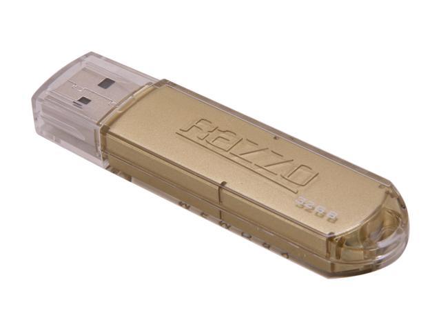 Patriot Razzo 32GB Flash Drive (USB2.0 Portable) Model PSF32GRUSB