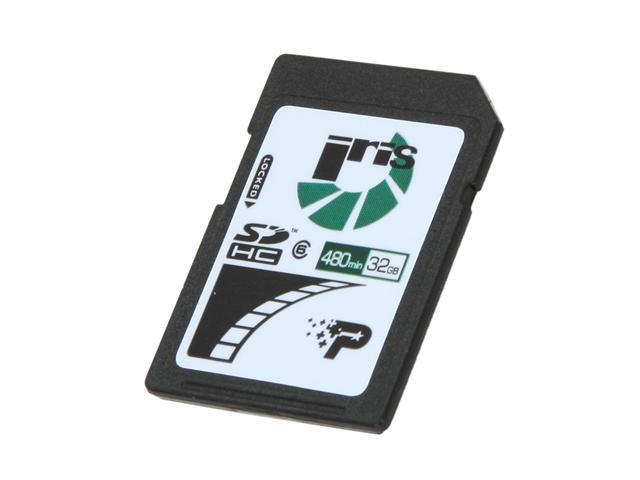 Patriot Iris 32GB Secure Digital High-Capacity (SDHC) Flash Card Model PSF32GISDHC6