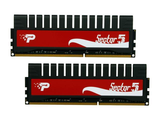Patriot G series ‘Sector 5’ Edition 8GB (2 x 4GB) DDR3 1600 (PC3 12800) Desktop Memory Model PGV38G1600ELK