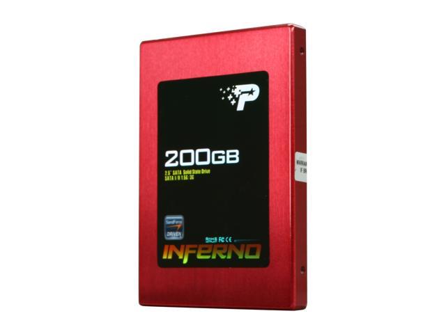 Patriot Inferno 2.5" 200GB SATA II MLC Internal Solid State Drive (SSD) PI200GS25SSDR
