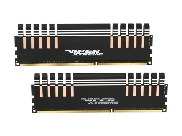 Patriot Viper Xtreme 8GB (2 x 4GB) DDR3 2000 (PC3 16000) Desktop Memory Model PX538G2000ELK