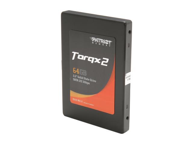 Patriot Torqx 2 2.5" 64GB SATA II Internal Solid State Drive (SSD) PT264GS25SSDR
