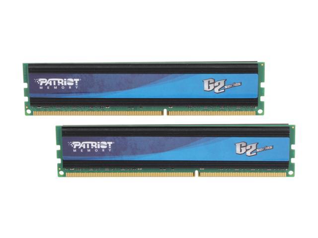 Patriot Gamer 2 Series 16GB (2 x 8GB) DDR3 1333 (PC3 10666) Desktop Memory Model PGD316G1333ELK