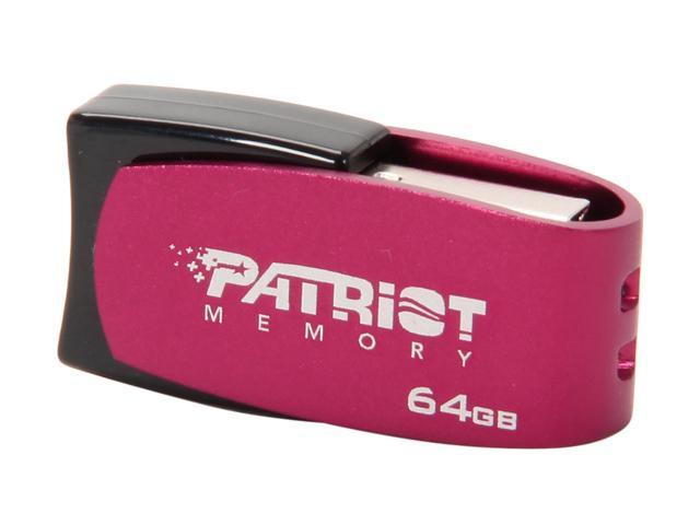 Patriot Axle 64GB USB 2.0 Flash Drive (Red) Model PSF64GAUSB