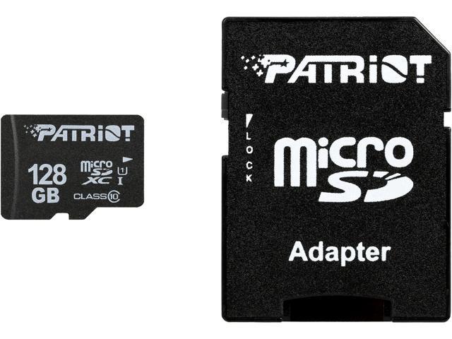 Patriot LX Series 128GB microSDXC Flash Card Model PSF128GMSXC10BK