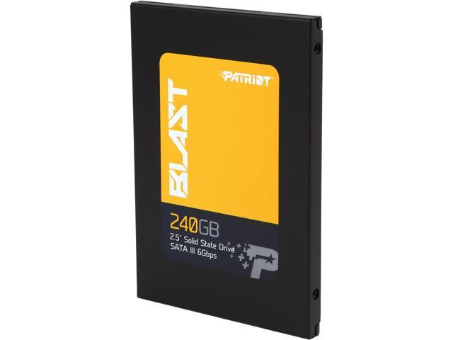 Patriot Blast 2.5" 240GB SATA III Internal Solid State Drive (SSD) PBT240GS25SSDBK