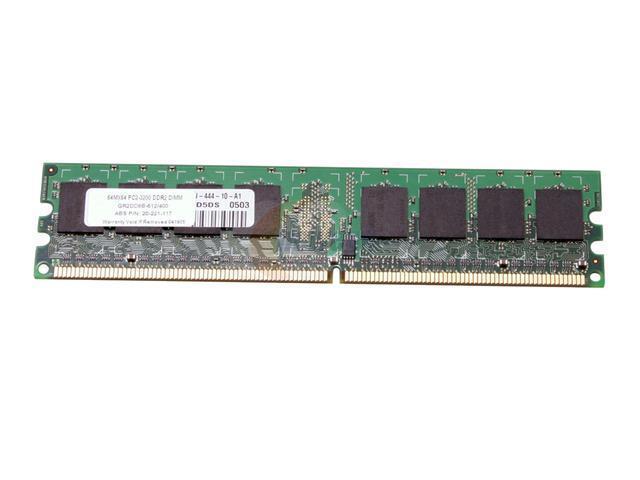 gigaram 512MB DDR2 400 (PC2 3200) Desktop Memory Model GR2DD8B-512/400