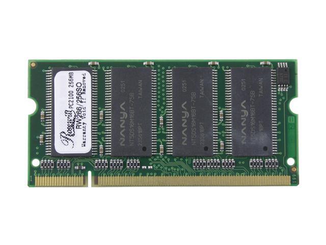 Memoria RAM DDR1 PC 2100 Per Notebook, 1 GB, 200 PIN SO-DIMM, 266 MHz