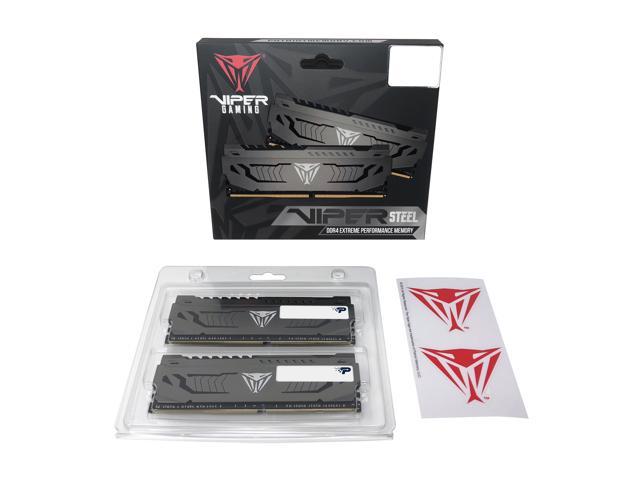 Patriot Viper Steel 16GB (2 x 8GB) 288-Pin PC RAM DDR4 3600 (PC4