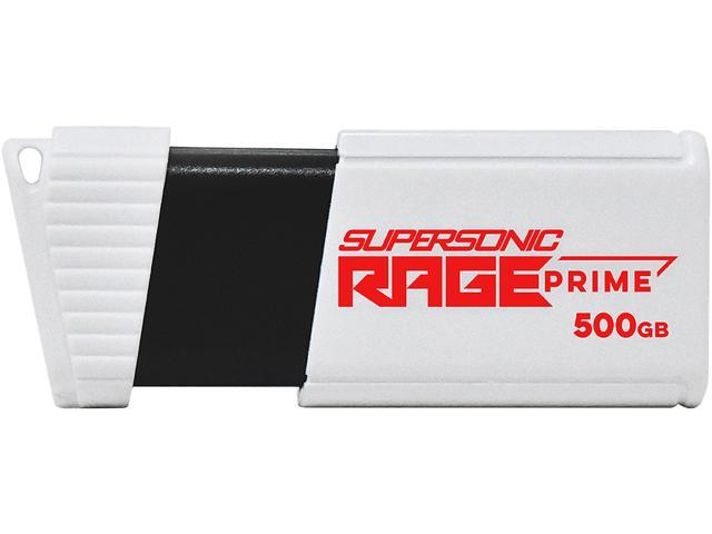 Patriot Supersonic Rage Prime 500GB USB 3.2 Gen 2 Flash Drive Model PEF500GRPMW32U