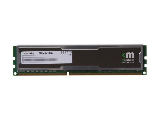 Mushkin Enhanced Silverline 4GB DDR3 1333 (PC3 10666) Desktop Memory Model  991770