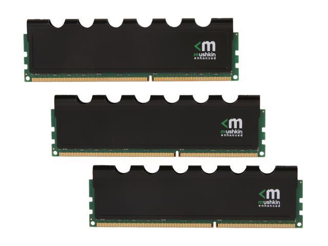 Mushkin Enhanced Blackline 12GB (3 x 4GB) DDR3 1600 (PC3 12800) Desktop Memory Model 998776