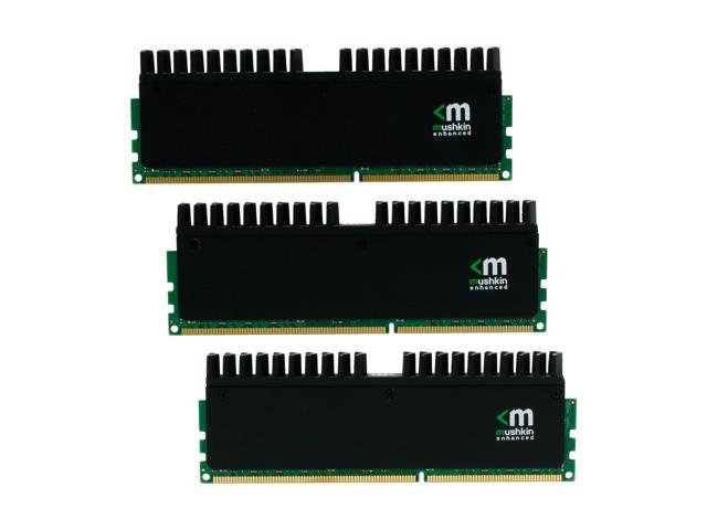 Mushkin Enhanced Ridgeback 6GB (3 x 2GB) DDR3 1600 (PC3 12800) Desktop Memory Model 998827