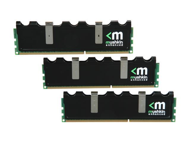 Mushkin Enhanced Blackline 6GB (3 x 2GB) DDR3 1600 (PC3 12800) Desktop Memory Model 998778