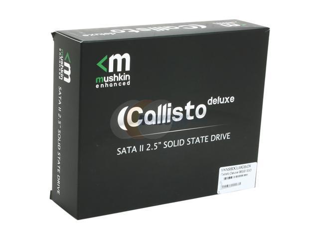 Mushkin Enhanced Callisto Deluxe 2.5" 90GB SATA II MLC Internal Solid State Drive (SSD) MKNSSDCL90GB-DX