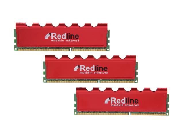 Mushkin Enhanced Redline 12GB (3 x 4GB) DDR3 1600 (PC3 12800) Desktop Memory Model 998981
