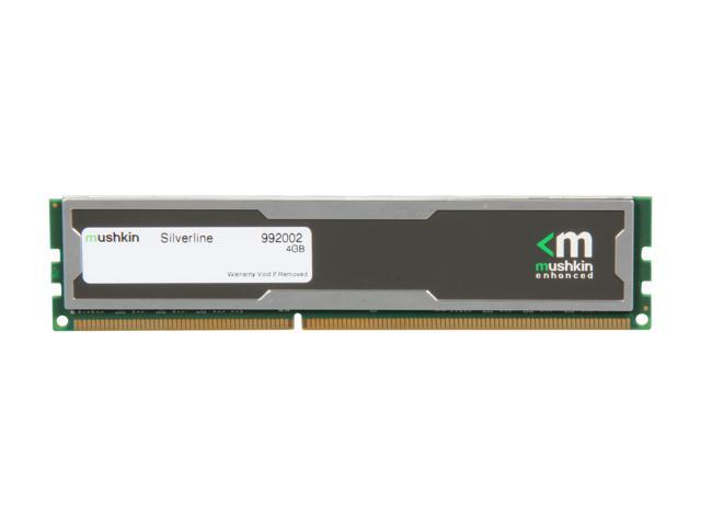 Mushkin Enhanced Silverline 4GB DDR3 1600 (PC3 12800) Desktop Memory Model 992002
