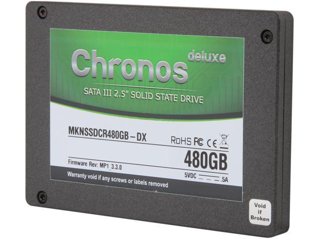 Mushkin Enhanced Chronos 2.5" 480GB SATA III MLC Internal Solid State Drive (SSD) MKNSSDCR480GB-DX