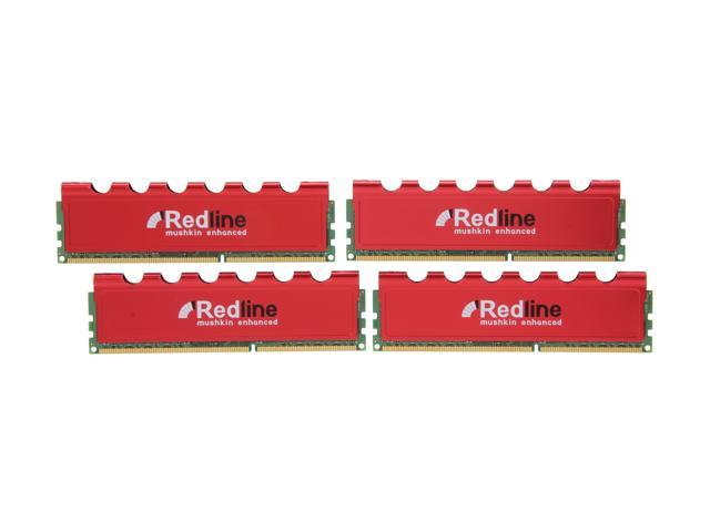 Mushkin Enhanced Redline 16GB (4 x 4GB) DDR3 1866 (PC3 14900) Desktop Memory Model 994007
