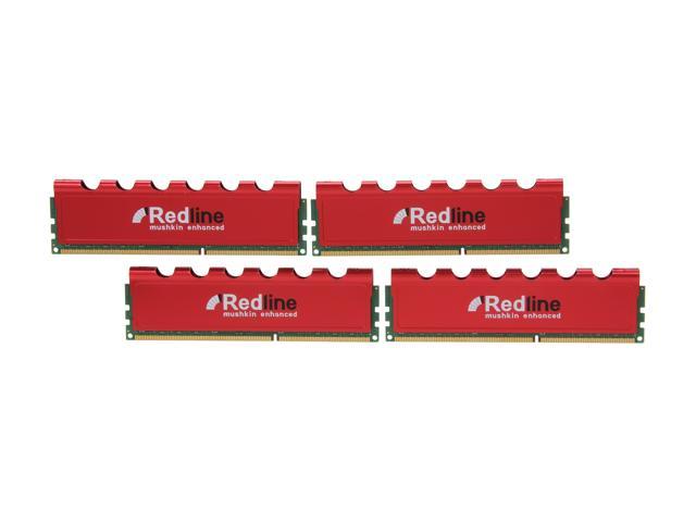 Mushkin Enhanced Redline 16GB (4 x 4GB) DDR3 1600 (PC3 12800) Desktop Memory Model 994056