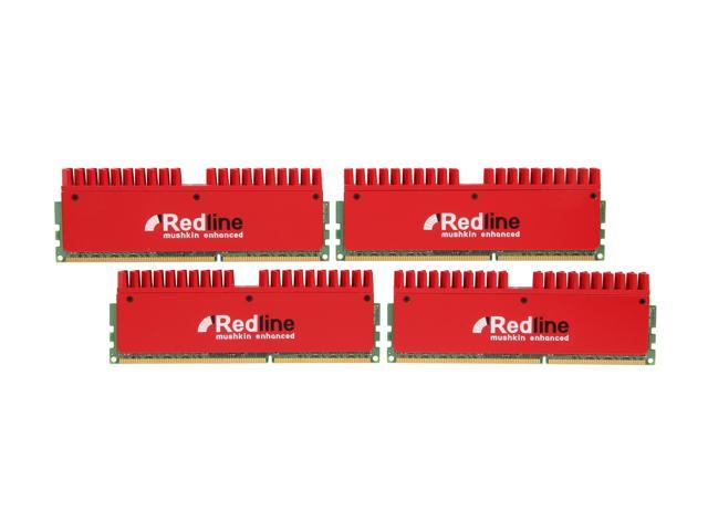 Mushkin Enhanced Redline 16GB (4 x 4GB) DDR3 2400 (PC3 19200) Desktop Memory Model 994084