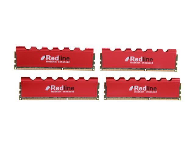 Mushkin Enhanced Redline 32GB (4 x 8GB) DDR3 1600 (PC3 12800) Desktop Memory Model 994102