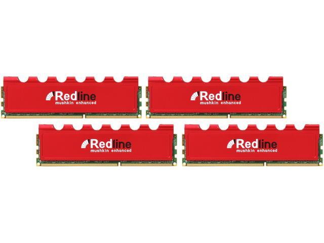 Mushkin Enhanced Redline 32GB (4 x 8GB) DDR3 1866 (PC3 14900) Desktop Memory Model 994169