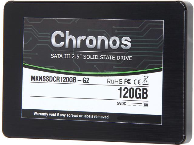 Mushkin Enhanced Chronos 2.5" 120GB SATA III MLC Internal Solid State Drive (SSD) MKNSSDCR120GB-G2