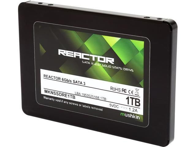 Mushkin Enhanced Reactor 2.5" 1TB SATA III MLC Internal Solid State Drive (SSD) MKNSSDRE1TB