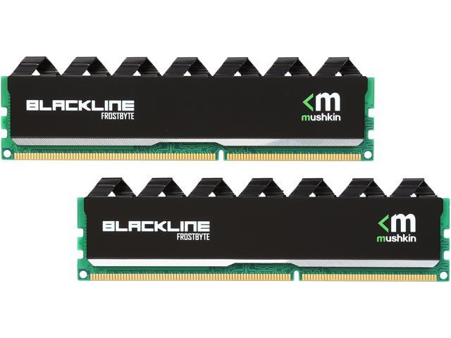 Mushkin Enhanced Blackline 16GB (2 x 8GB) DDR3 1600 (PC3 12800) Desktop Memory Model 997069F