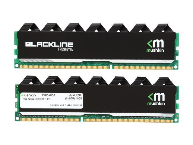 Mushkin 997031?ddr3?UDIMM 16?GBキット( 2?x 8gb1600?MHz pc3l