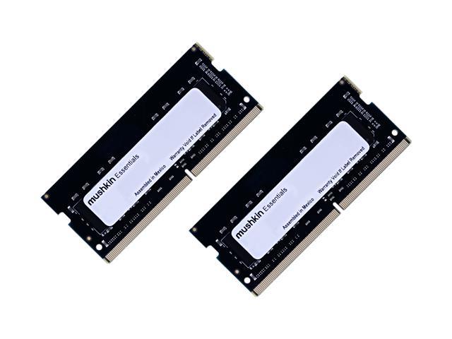 Mushkin Enhanced Essentials 16GB (2 x 8GB) 204-Pin DDR3 SO-DIMM DDR3L 1600 (PC3L 12800) Laptop Memory Model 997038
