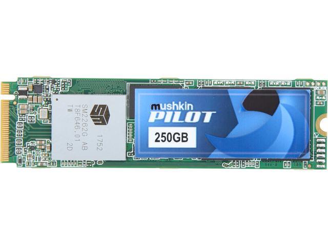 Mushkin Enhanced Pilot M.2 2280 250GB PCIe Gen3 x4 NVMe 1.3 3D TLC Internal Solid State Drive (SSD) MKNSSDPL250GB-D8