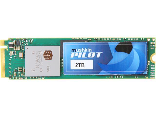 Mushkin Enhanced Pilot M.2 2280 2TB PCIe Gen3 x4 NVMe 1.3 3D TLC Internal Solid State Drive (SSD) MKNSSDPL2TB-D8