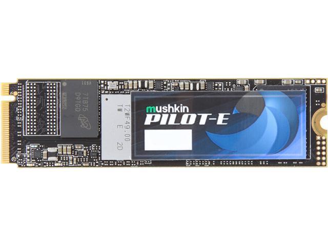 Mushkin Enhanced Pilot-E M.2 2280 1TB PCIe Gen3 x4 NVMe 1.3 3D TLC Internal Solid State Drive (SSD) MKNSSDPE1TB-D8