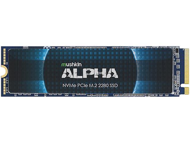 Mushkin Enhanced ALPHA M.2 2280 4TB PCI-e Gen3 x4 NVMe 1.3 3D NAND Internal Solid State Drive (SSD) MKNSSDAL4TB-D8