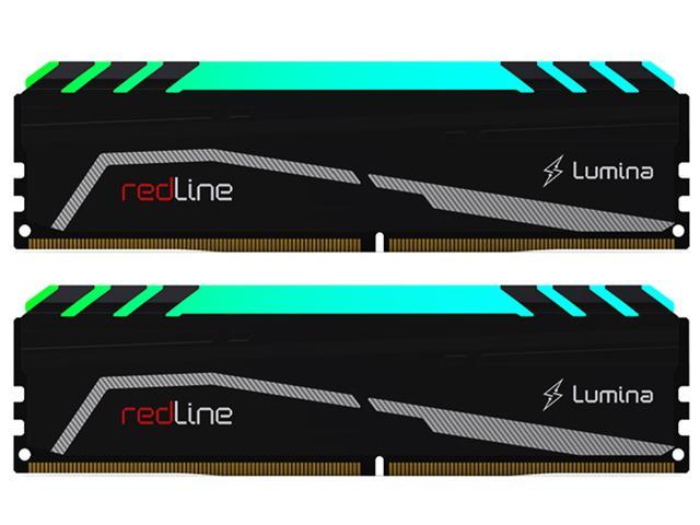 Mushkin Enhanced RGB Redline 16GB (2 x 8GB) 288-Pin PC RAM DDR4 3600 (PC4 28800) Desktop Memory Model MLA4C360JNNM8GX2