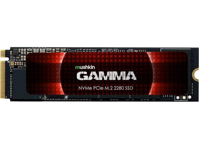 Mushkin Enhanced Gamma M.2 2280 1TB PCIe Gen4 x4 NVMe 1.3 3D QLC Internal Solid State Drive (SSD) MKNSSDGA1TB-D8