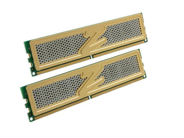 OCZ Gold Series 2GB (2 x 1GB) DDR2 667 (PC2 5400) Dual Channel Kit Desktop Memory Model OCZ26672048ELGEGXT-K